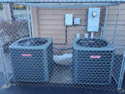 Outdoor Air Conditioning Unit Installation